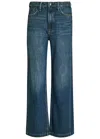 Rag & Bone Logan Wide-leg Jeans In Blue