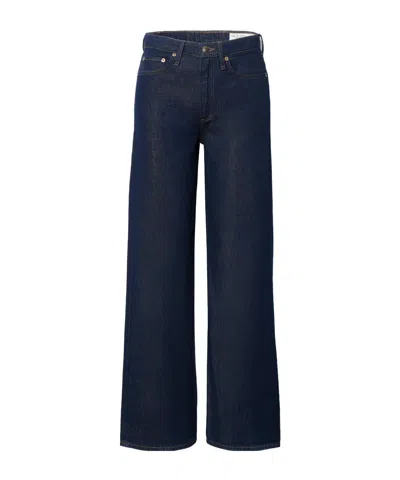Rag & Bone Logan Wide-leg Jeans In Blue