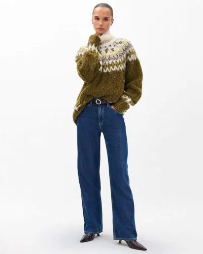 Rag & Bone Logan Wide-leg Jeans In Blue