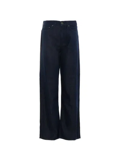 Rag & Bone Logan Wide-leg Jeans In Blue
