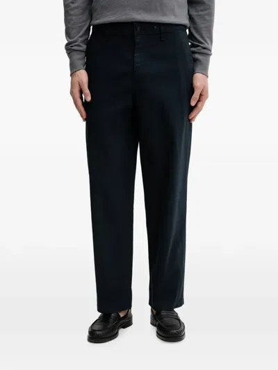 Rag & Bone Logo-embroidered Chino Pants In Blue