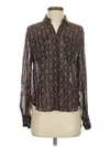 Rag & Bone Long Sleeve Blouse In Multi