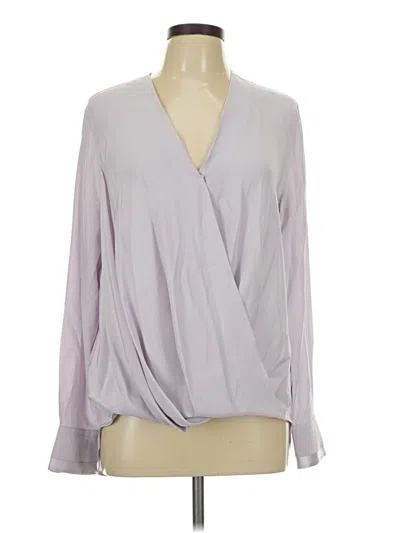 Pre-owned Rag & Bone Long Sleeve Blouse In Gray