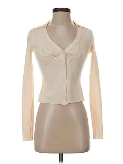 Pre-owned Rag & Bone Long Sleeve Blouse In Ivory