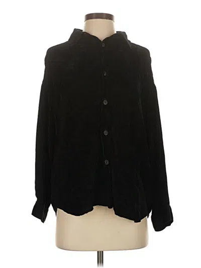 Pre-owned Rag & Bone Long Sleeve Button Down Shirt In Black