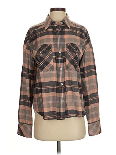 Pre-owned Rag & Bone Long Sleeve Button Down Shirt In Pink