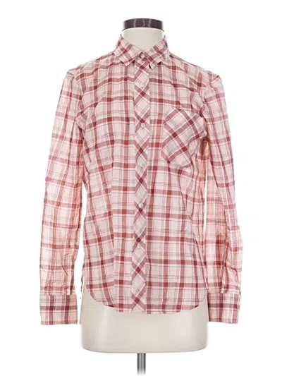 Pre-owned Rag & Bone Long Sleeve Button Down Shirt In Pink