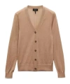 Rag & Bone Long Sleeve Cardigan In Brown