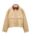Rag & Bone Woman Jacket Sand Size L Cotton