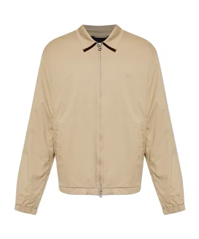 Rag & Bone Zip-up Elasticated-cuff Jacket In Brown