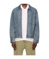Rag & Bone Blue Simon Garage Denim Jacket