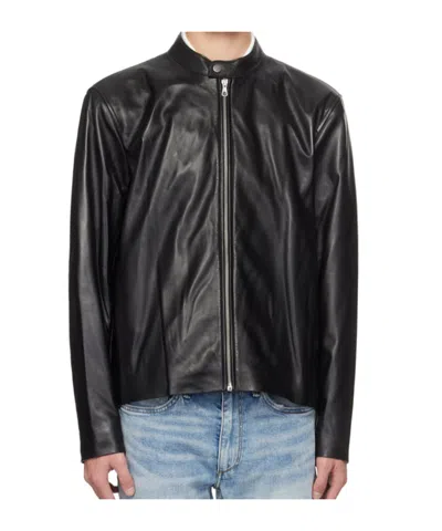 Rag & Bone Long Sleeve Leather Jacket
