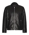 Rag & Bone Melrose Textured-leather Jacket In Multi