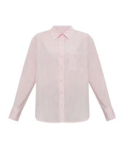 Rag & Bone Long Sleeve Shirt In Pink