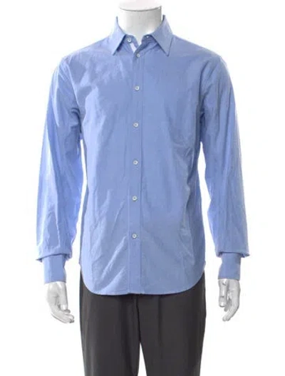 Pre-owned Rag & Bone Long Sleeve Shirt W/ Tags In Blue