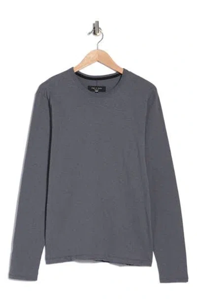 Rag & Bone Long Sleeve Slubbed Jersey T-shirt