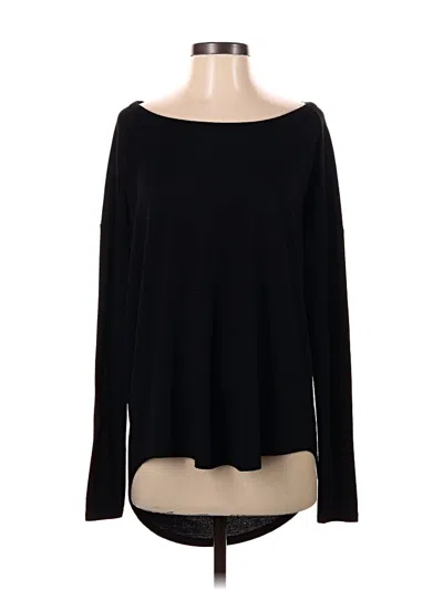 Pre-owned Rag & Bone Long Sleeve T-shirt In Black