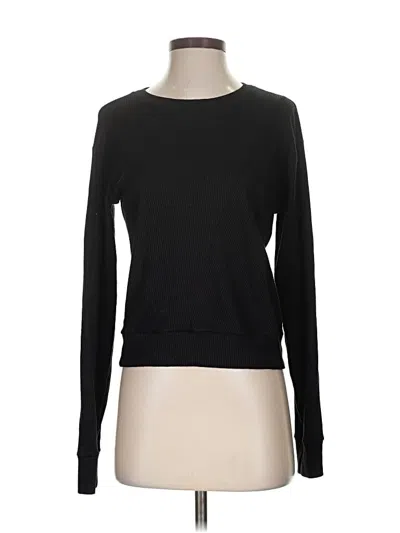 Pre-owned Rag & Bone Long Sleeve T-shirt In Black