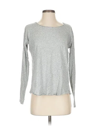 Pre-owned Rag & Bone Long Sleeve T-shirt In Gray