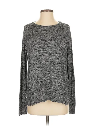 Pre-owned Rag & Bone Long Sleeve T-shirt In Gray