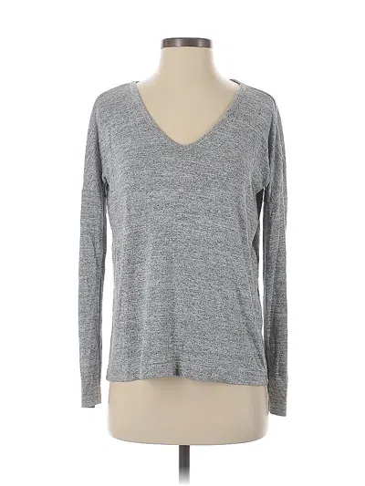 Pre-owned Rag & Bone Long Sleeve T-shirt In Gray