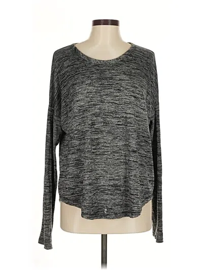 Pre-owned Rag & Bone Long Sleeve T-shirt In Gray