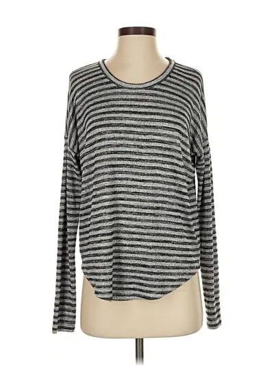 Pre-owned Rag & Bone Long Sleeve T-shirt In Gray