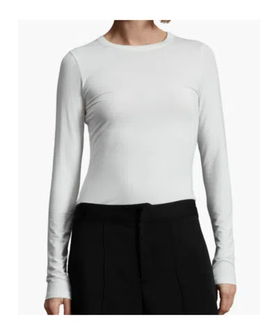 Rag & Bone Long Sleeve T-shirt In White