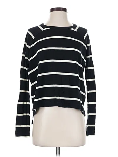Pre-owned Rag & Bone Long Sleeve Top In Black