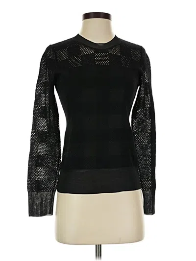 Pre-owned Rag & Bone Long Sleeve Top Black Turtleneck Tops