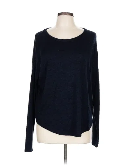 Pre-owned Rag & Bone Long Sleeve Top In Blue