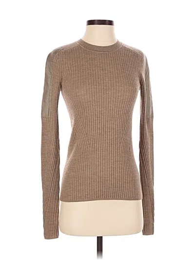 Pre-owned Rag & Bone Long Sleeve Top Brown Turtleneck Tops