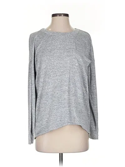 Pre-owned Rag & Bone Long Sleeve Top In Gray