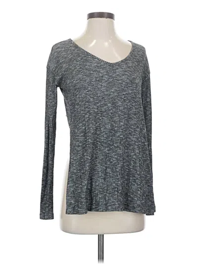 Pre-owned Rag & Bone Long Sleeve Top In Gray