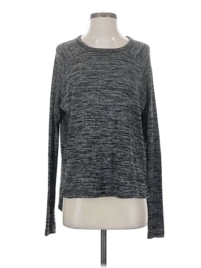 Pre-owned Rag & Bone Long Sleeve Top In Gray