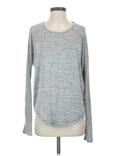 Pre-owned Rag & Bone Long Sleeve Top In Gray