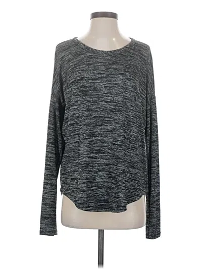 Pre-owned Rag & Bone Long Sleeve Top Gray Crew Neck Tops