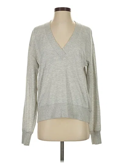 Pre-owned Rag & Bone Long Sleeve Top Gray V Neck Tops