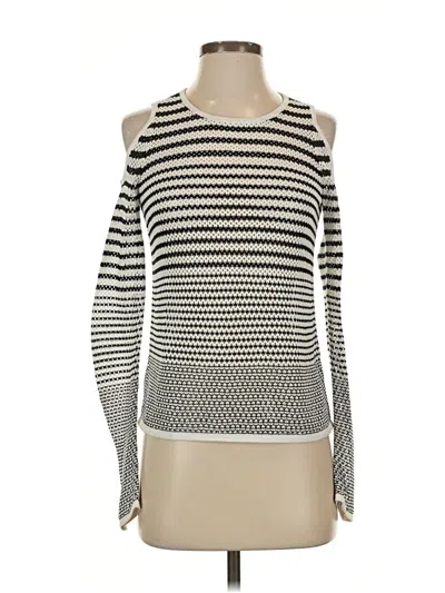 Pre-owned Rag & Bone Long Sleeve Top In Silver