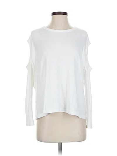 Pre-owned Rag & Bone Long Sleeve Top In White