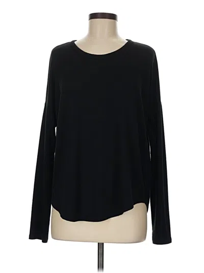 Pre-owned Rag & Bone Long Sleeve T-shirt In Black