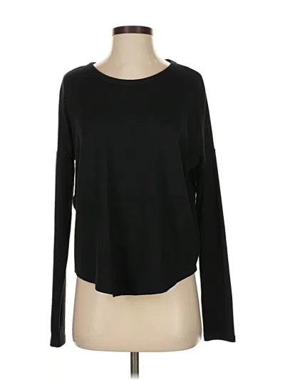 Pre-owned Rag & Bone Long Sleeve T-shirt In Black