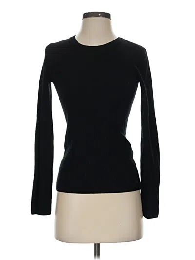 Pre-owned Rag & Bone Long Sleeve T-shirt In Black