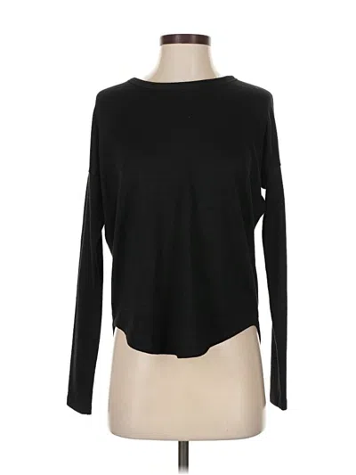 Pre-owned Rag & Bone Long Sleeve T-shirt In Black