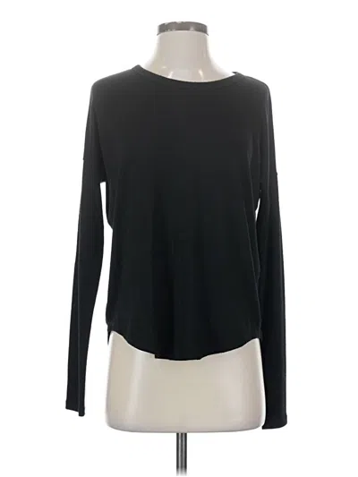 Pre-owned Rag & Bone Long Sleeve T-shirt In Black