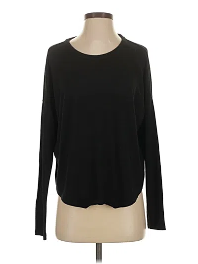 Pre-owned Rag & Bone Long Sleeve T-shirt In Black