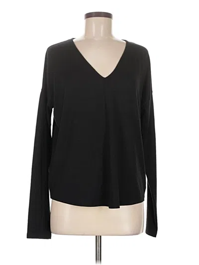 Pre-owned Rag & Bone Long Sleeve T-shirt In Black