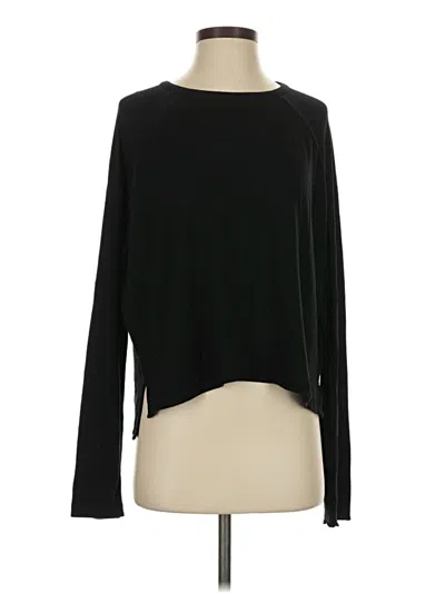 Pre-owned Rag & Bone Long Sleeve T-shirt In Black