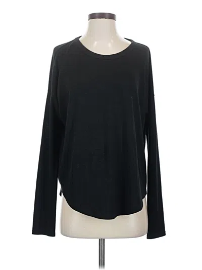 Pre-owned Rag & Bone Long Sleeve T-shirt In Black