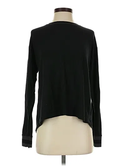 Pre-owned Rag & Bone Long Sleeve T-shirt In Black